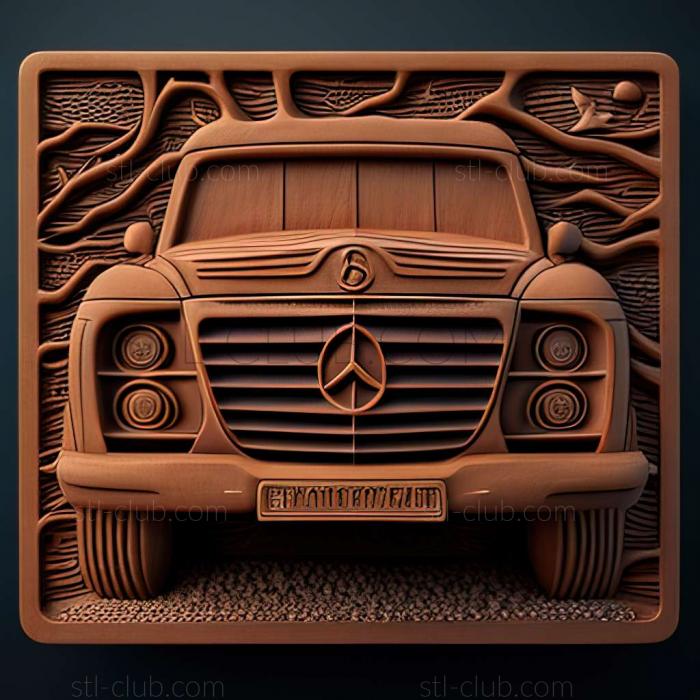 3D мадэль Mercedes Benz W460 (STL)